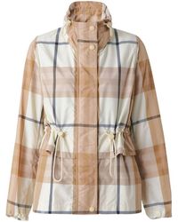Burberry - Geruite Jas - Lyst