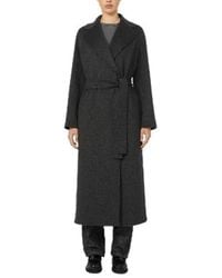 Max Mara - Jassen ,Zwart ,Wol Poldo Coat - Lyst