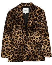 Ba&sh - Bear Leopard Single-Breasted Blazer - Lyst