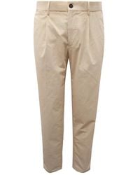 Peserico - Slim-Fit Trousers - Lyst