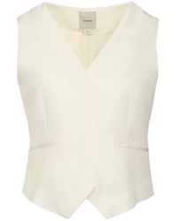 Calvin Klein - Klassische Weste Mit Verstecktem Verschluss - Lyst