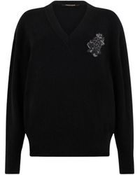 Roberto Cavalli - V-Neck Sweater - Lyst