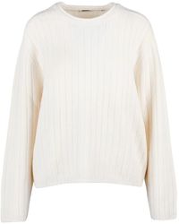 Aspesi - Pullover Met Ronde Hals - Lyst
