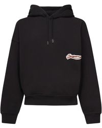 Jacquemus - Geborduurde Katoenen Trui Met Capuchon - Lyst