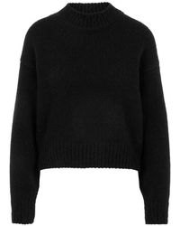 Marc Cain - Rundhals-Strickpullover - Lyst