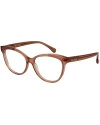 Max Mara - Braune Cat Eye Optische Rahmen - Lyst