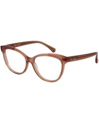 Max Mara - Braune Cat Eye Optische Rahmen - Lyst