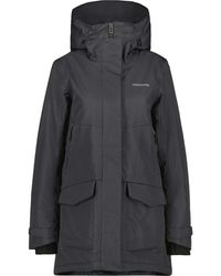 Didriksons - Verstelbare Parka Met Rits En Capuchon - Lyst