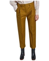 Diega - Trousers > cropped trousers - Lyst