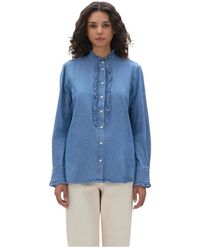 Aspesi - Denim Shirts - Lyst