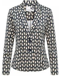 &Co Woman - Polyester-blazer mit paspeltasche und 2-knopf-verschluss &co - Lyst