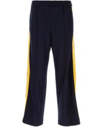 1989 STUDIO - Broeken ,Blauw ,Wol Side Band Pant - Lyst