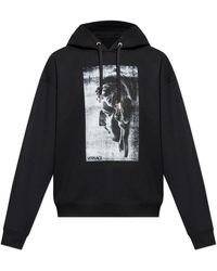 Versace - Hoodies & Sweatvesten ,Zwart ,Katoen Sweatshirts & Hoodies - Lyst