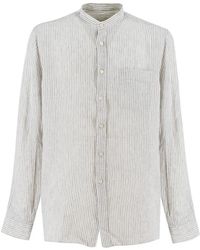 Xacus - Overhemden ,Grijs ,Katoen 423Ml Shirt - Lyst