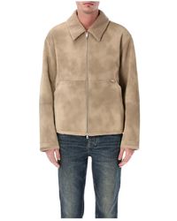 Represent - Jassen ,Bruin ,Polyester Faux Shearling Jacket - Lyst
