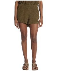 Bellerose - Terrycloth matty shorts - Lyst