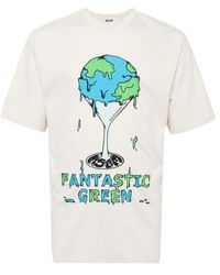 MSGM - T-Shirts - Lyst