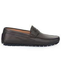 Sangiorgio - Braune mokassins sommerstil - Lyst