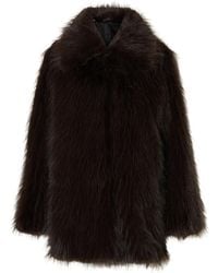 SELECTED - Jassen ,Bruin ,Polyester Brea Coat - Lyst