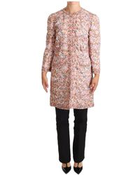 Dolce & Gabbana - Abrigo de botonadura sencilla - Lyst