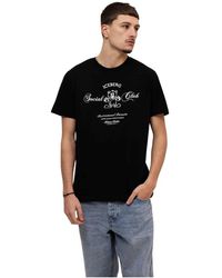 Iceberg - Tops ,Zwart ,Katoen 5D F047 Jersey T-Shirt - Lyst