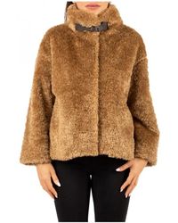Herno - Faux Fur & Shearling Jackets - Lyst