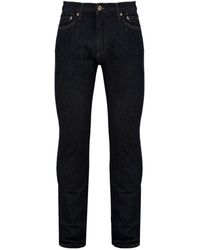 Aspesi - Jeans ,Blauw ,Denim Denim Broeken Voor - Lyst