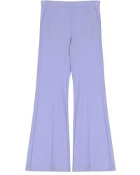 Imperial - Wijde Flared Broek - Lyst