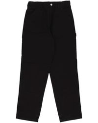 Iuter - Broeken ,Zwart ,Katoen Zwarte Timmerman Broek Katoenen Canvas - Lyst