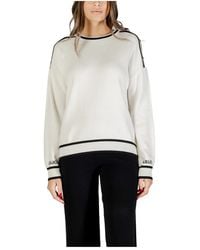 Liu Jo - Round-Neck Knitwear - Lyst