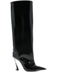 Mugler - 95Mm Fang Boots - Lyst