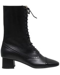 Ines De La Fressange Paris - Shoes > boots > heeled boots - Lyst