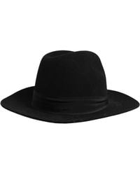 Dolce & Gabbana - Klassischer Fedora Mit Breiter Krempe - Lyst