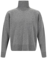 Ami Paris - Stijlvolle Coltruien Voor Een Modieuze Look - Lyst