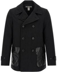 Comme des Garçons - Double-Breasted Coats - Lyst