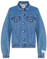 GALLERY DEPT. - Jassen ,Blauw ,Denim Denim Jacket With Logo - Lyst