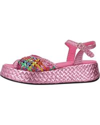 Pons Quintana - Stilvolle Flache Sandalen Für Frauen - Lyst