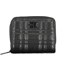 Calvin Klein - Geldbörse schwarz rfid reißverschluss - Lyst