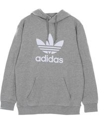 adidas - Classic Trefoil Lightweight Hoodie - Lyst
