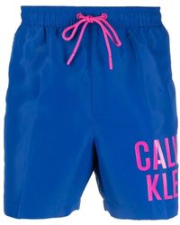 Calvin Klein Badmode - - Heren - Blauw