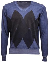 Kangra - V-Neck Knitwear - Lyst