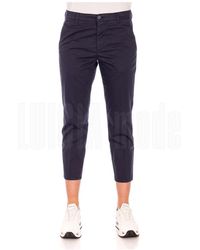 Dondup - Cropped Trousers - Lyst
