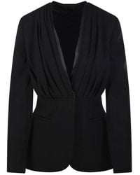 Max Mara - Eleganter Schwarzer Blazer - Lyst