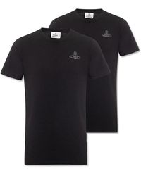 Vivienne Westwood - Marken t-shirt zwei-pack - Lyst