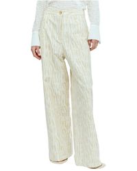 Song For The Mute - Wide Trousers - Lyst