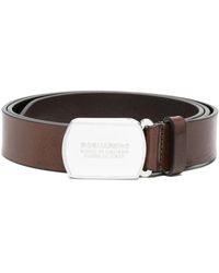DSquared² - Accessoires ,Bruin ,Leer Leren Riem - Lyst