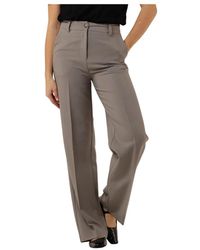 Modström - Broeken ,Grijs ,Polyester Gale Broek - Lyst