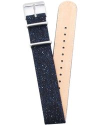 Timex - Blaue Textiluhr - Lyst