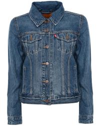 Levi's - Denim Jack Met Heuplengte - Lyst