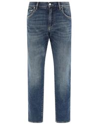 Dolce & Gabbana - Straight Jeans - Lyst